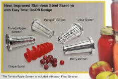 Food Strainer Attachments For Roots & Branches 
